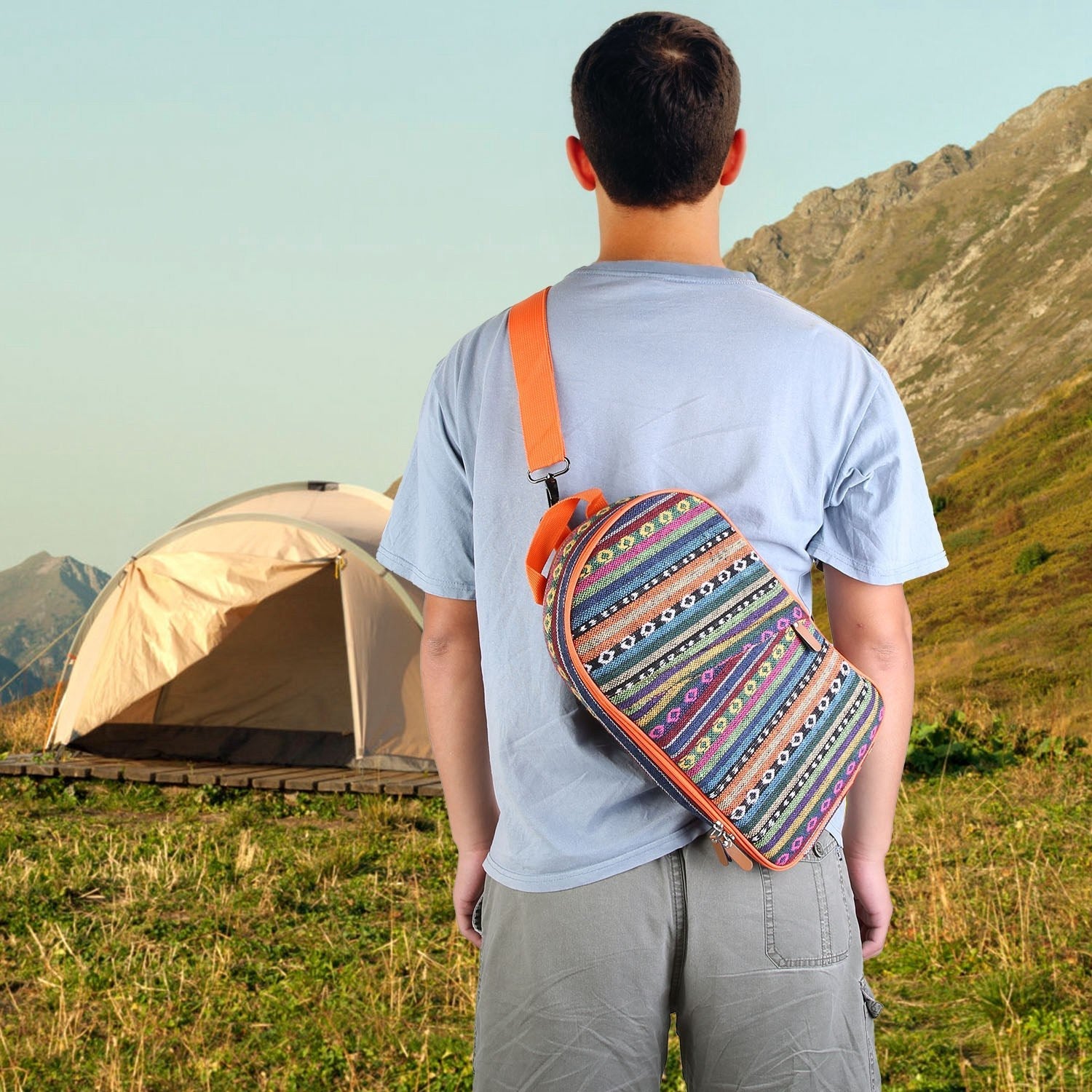 19-Piece Portable Camping Cookware & Utensil Kit