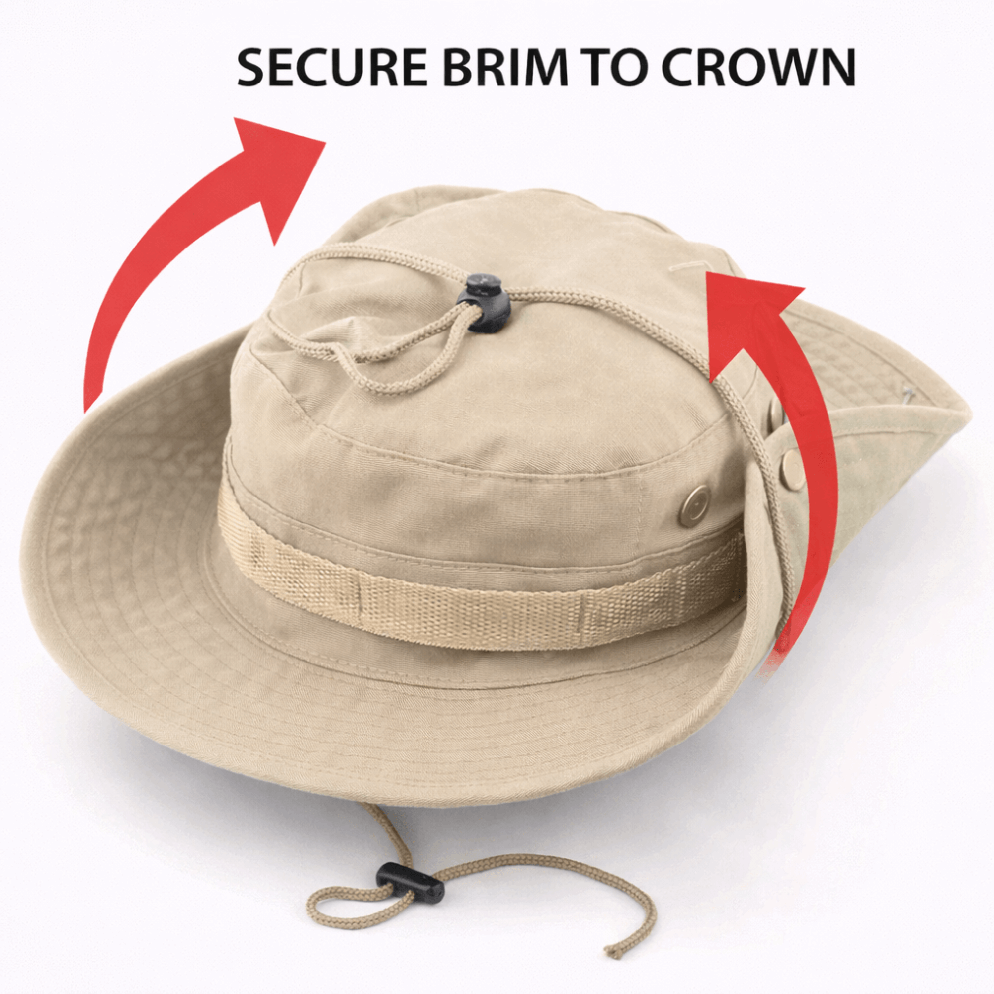 Tactical Wide Brim Bucket Hat