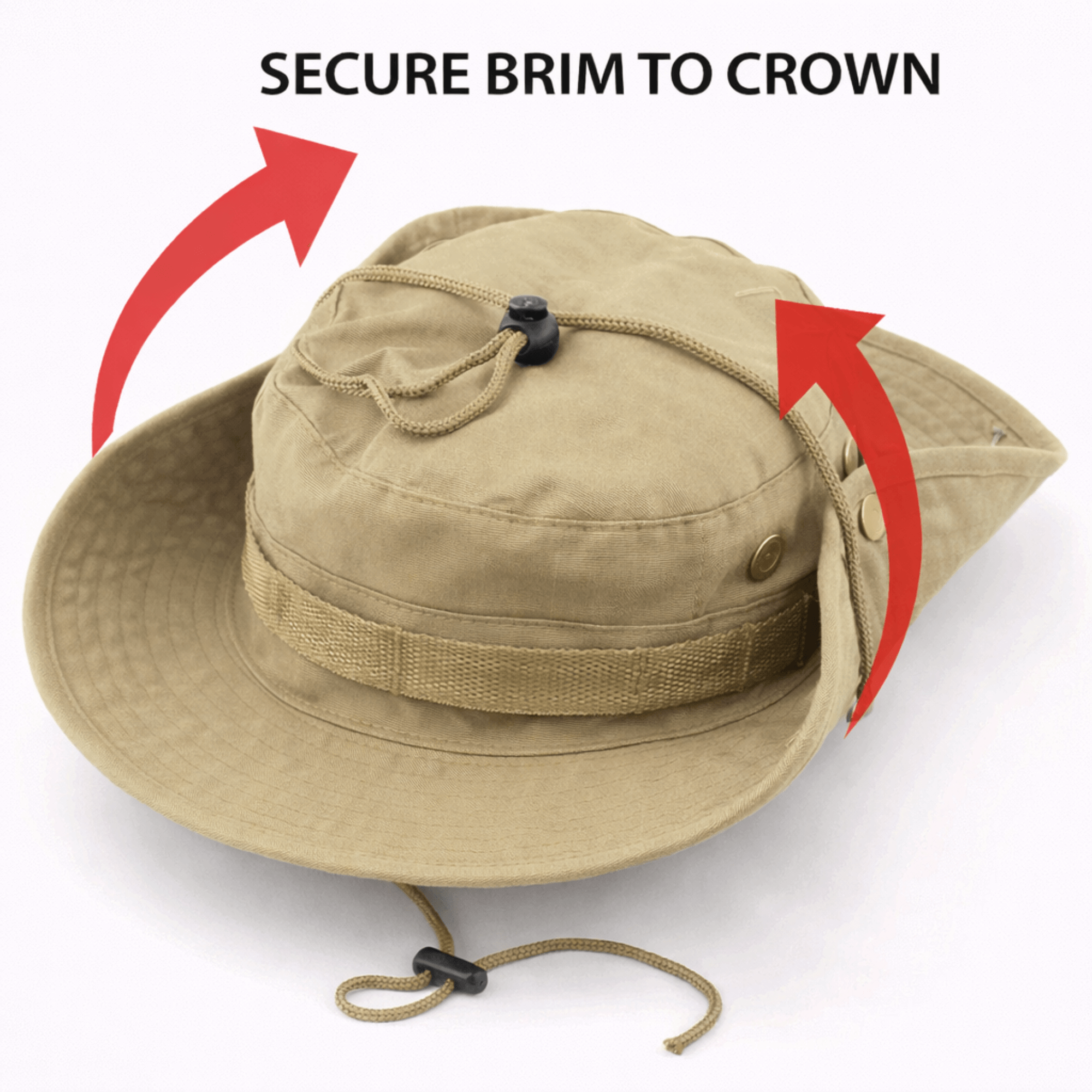 Tactical Wide Brim Bucket Hat