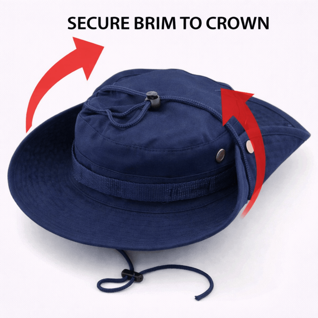Tactical Wide Brim Bucket Hat