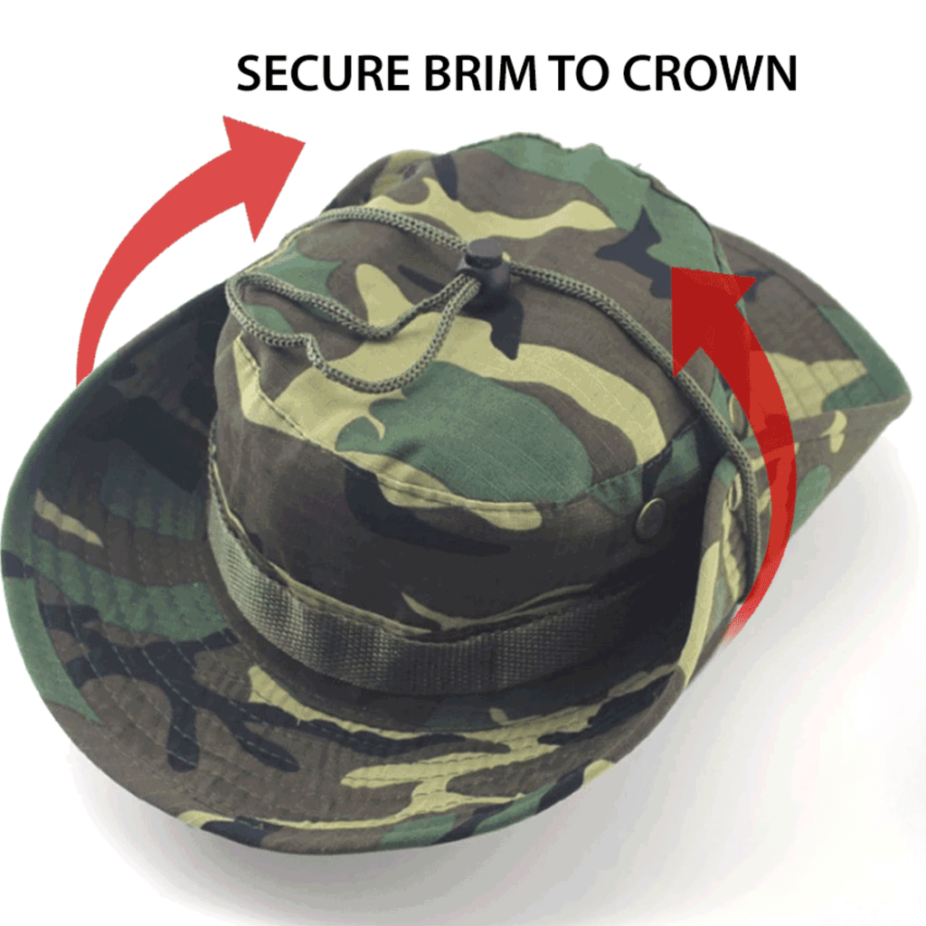 Tactical Wide Brim Bucket Hat