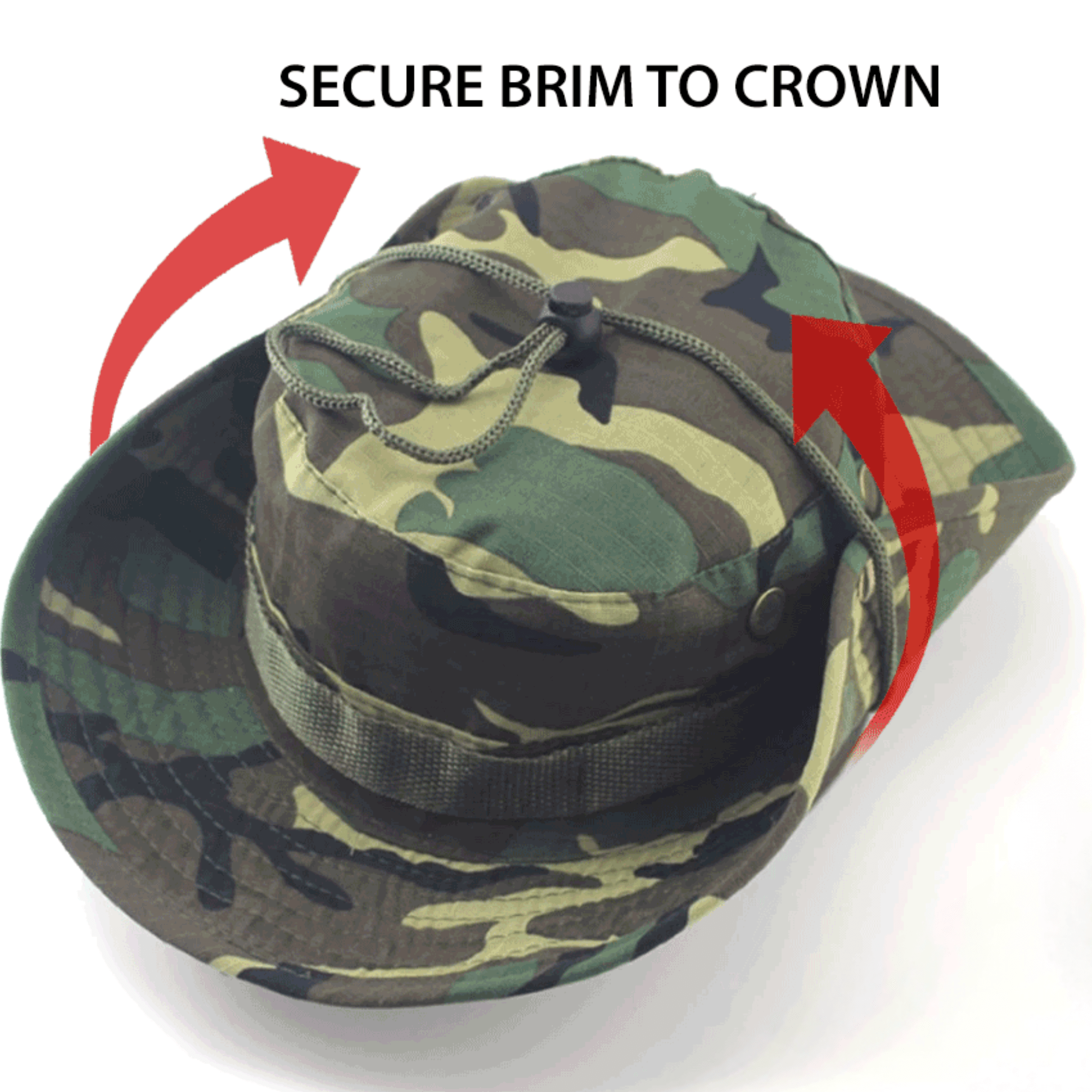 Tactical Wide Brim Bucket Hat