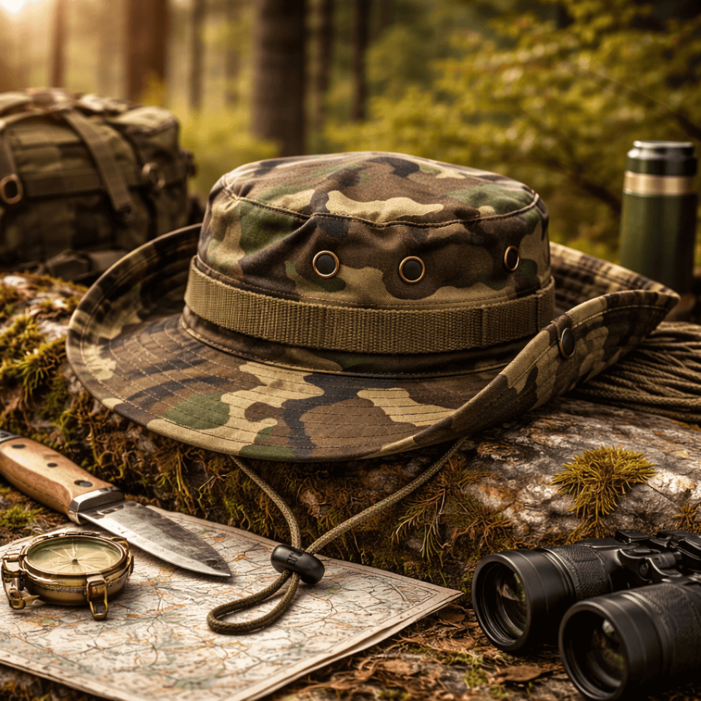 Tactical Wide Brim Bucket Hat