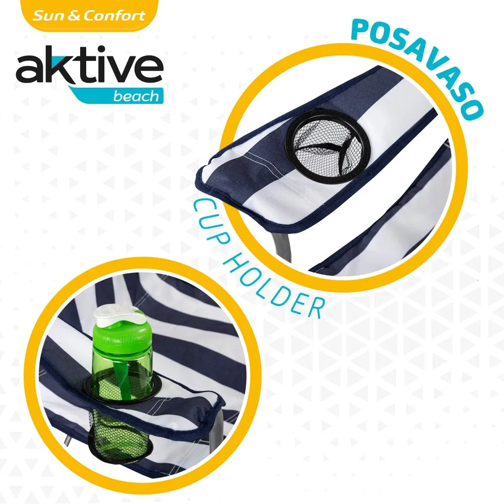 Folding Camping Chair with Breathable Backrest