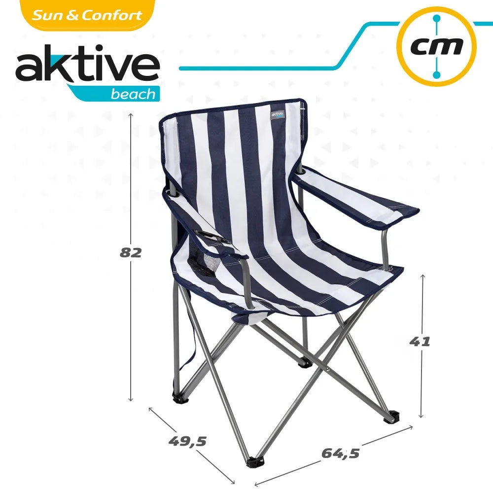 Folding Camping Chair with Breathable Backrest