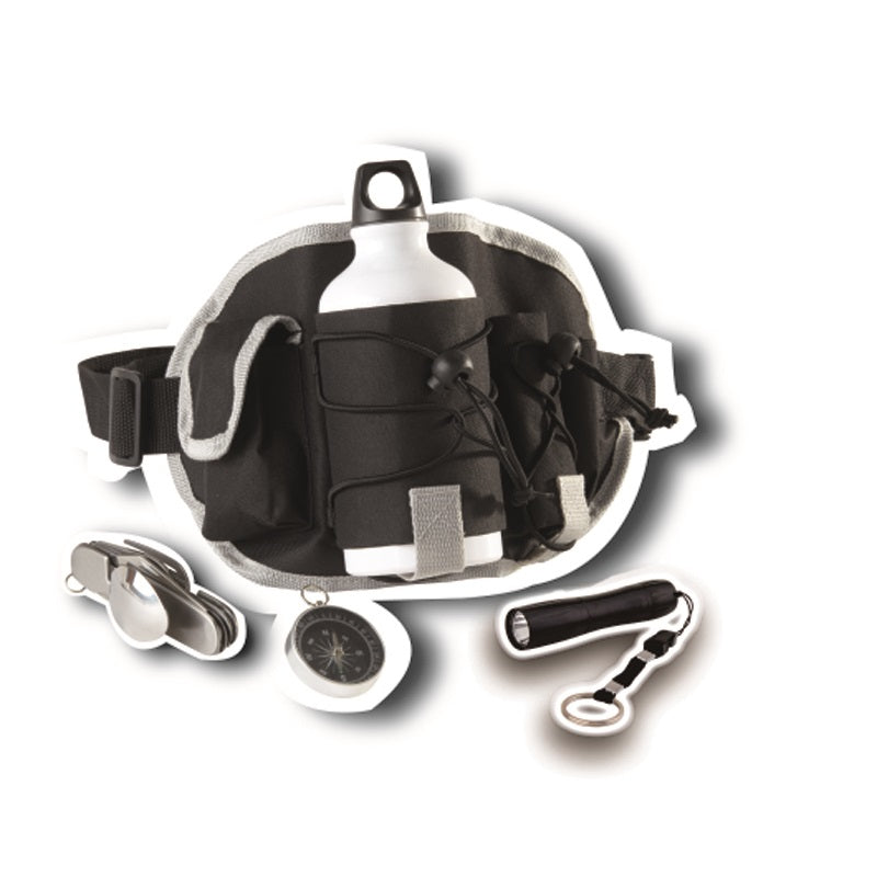 Camping Survival Waist Bag Kit