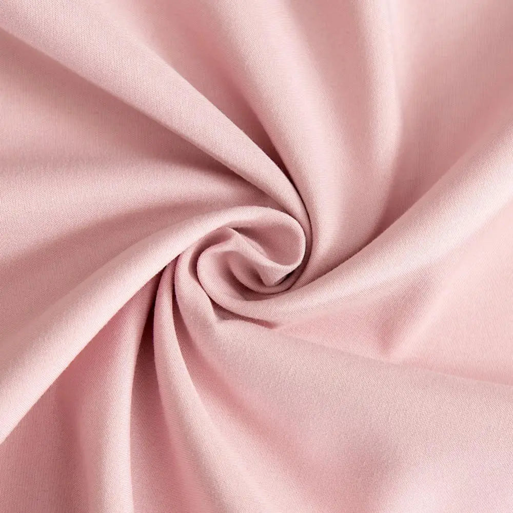 Pink Solid Colour Duvet Cover – King Size