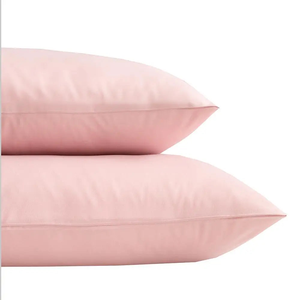 Pink Solid Colour Duvet Cover – King Size