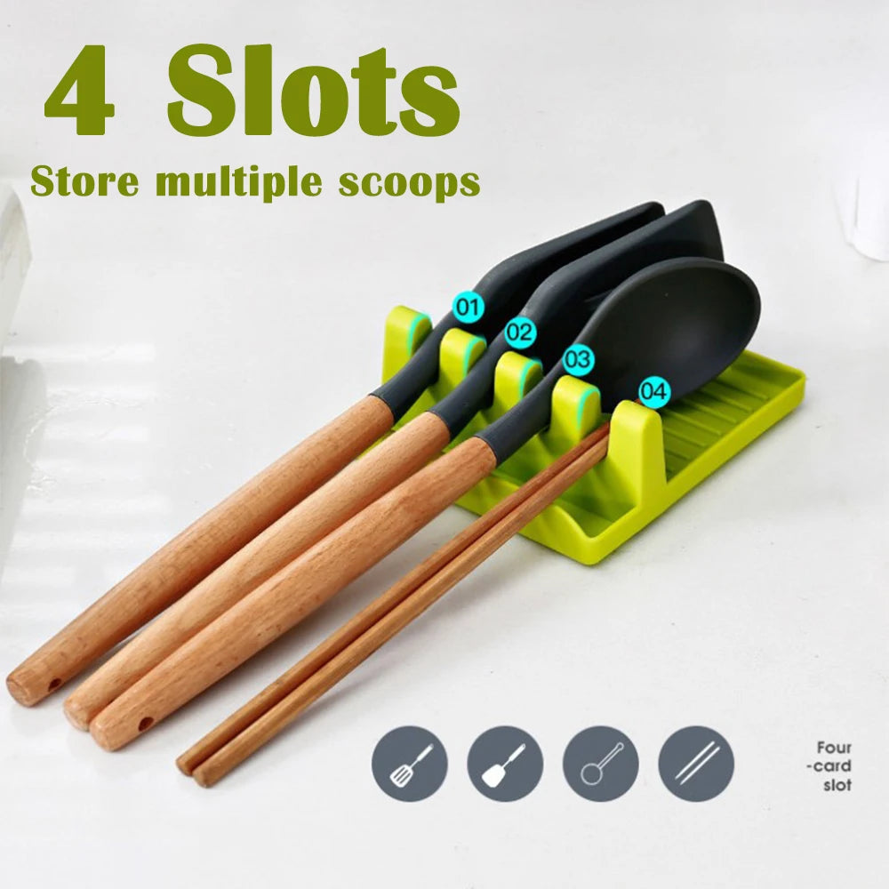 Kitchen Spoon & Spatula Rack Holder