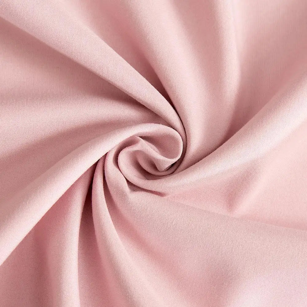 Pink Solid Colour Duvet Cover – King Size
