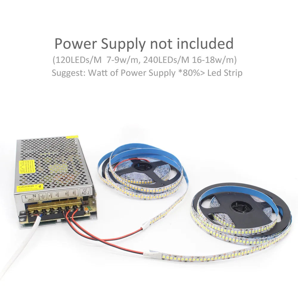 12V DC Warm White LED Strip Light