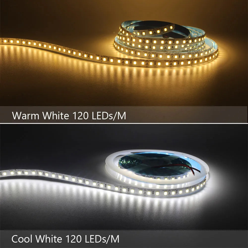 12V DC Warm White LED Strip Light