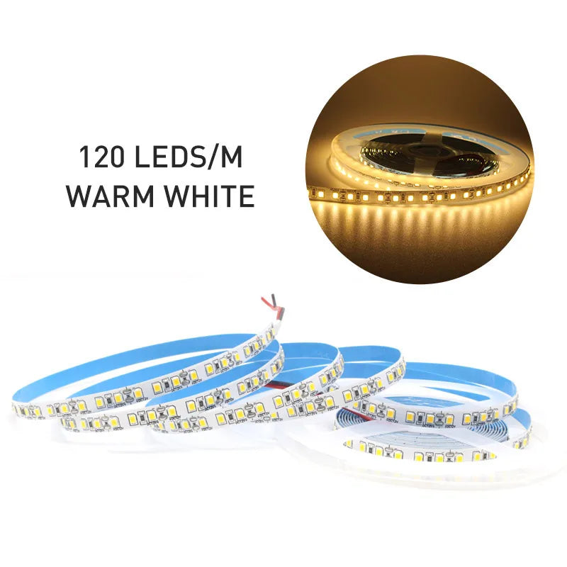 12V DC Warm White LED Strip Light