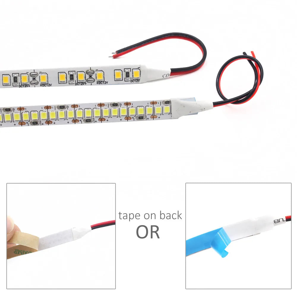 12V DC Warm White LED Strip Light