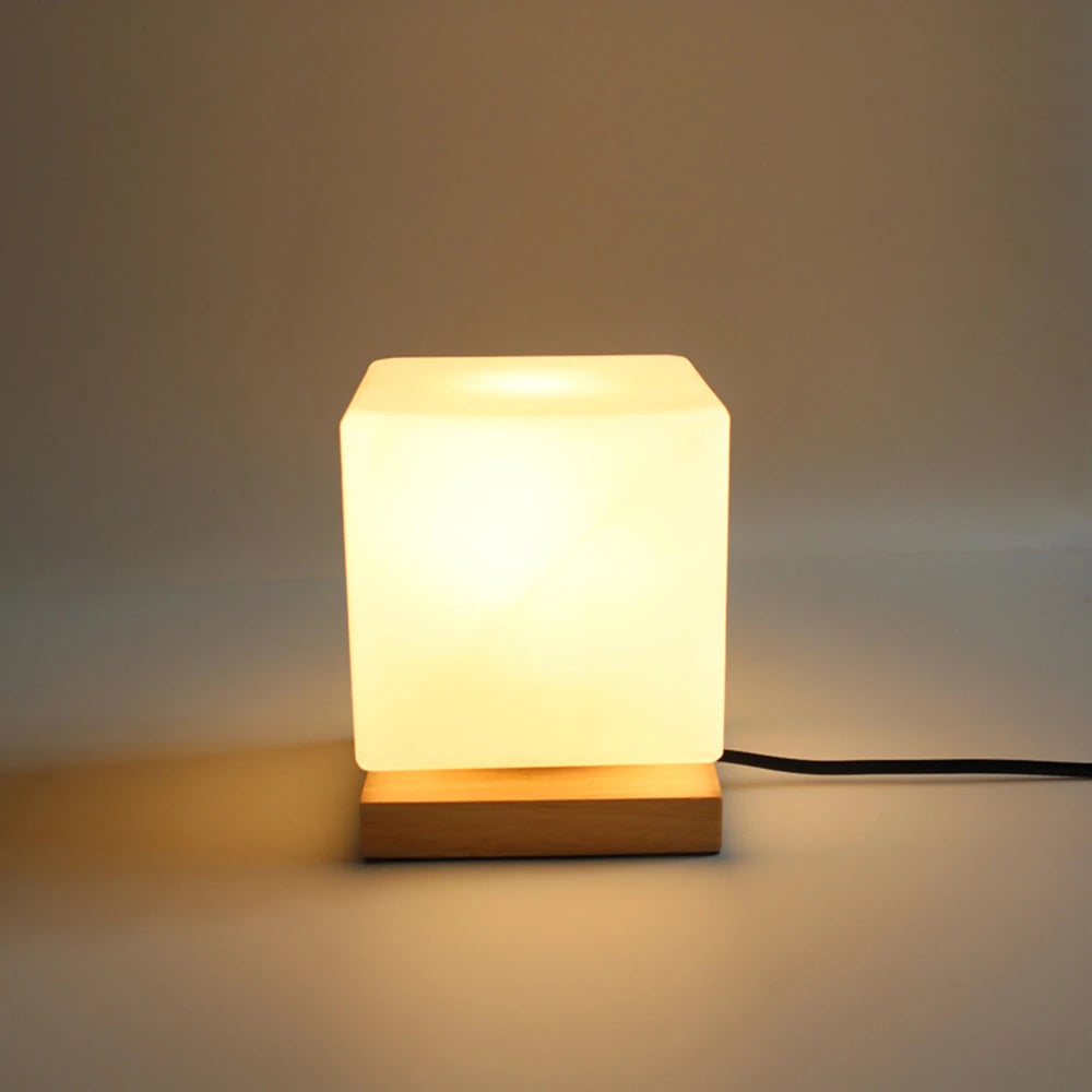 Nordic Solid Wood LED Reading Desk Lamp