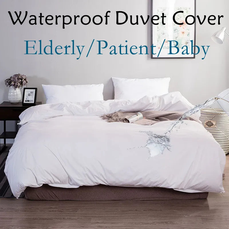 100% Waterproof Duvet Cover with Pillowcases