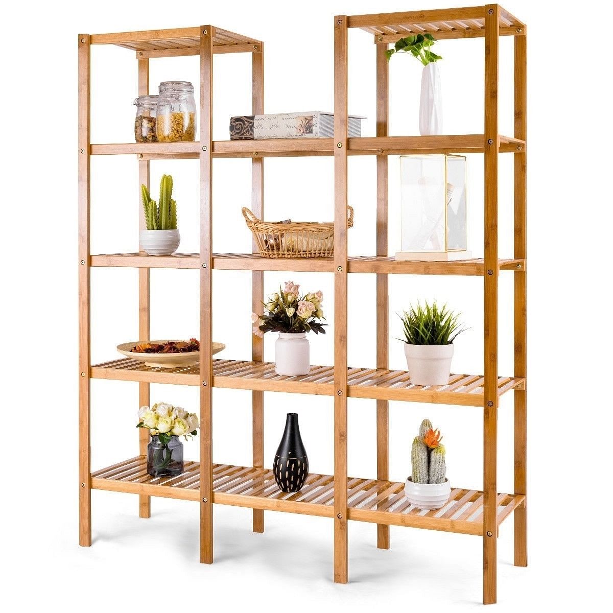 Bamboo 4-Tier Shelf