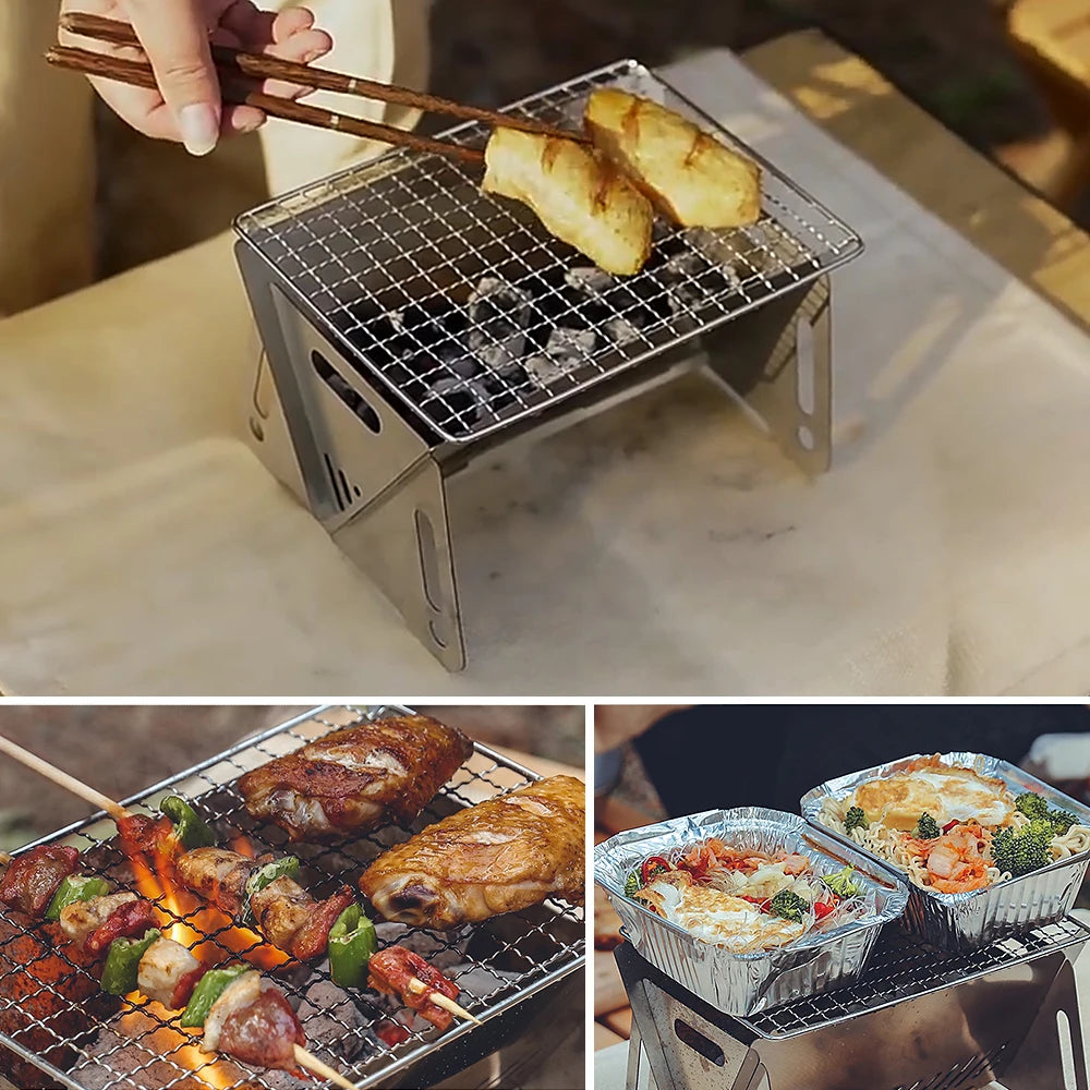 Portable Wood Burning Camping Stove