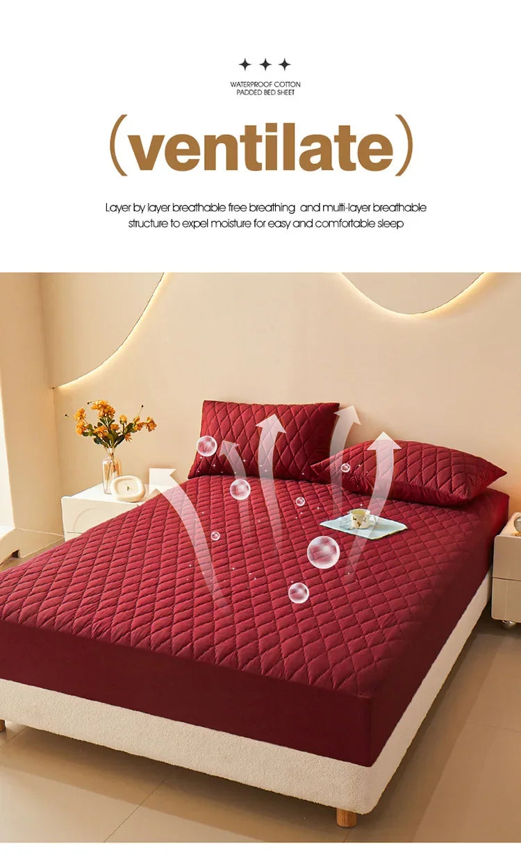 Waterproof Thick Mattress Cover – All Sizes