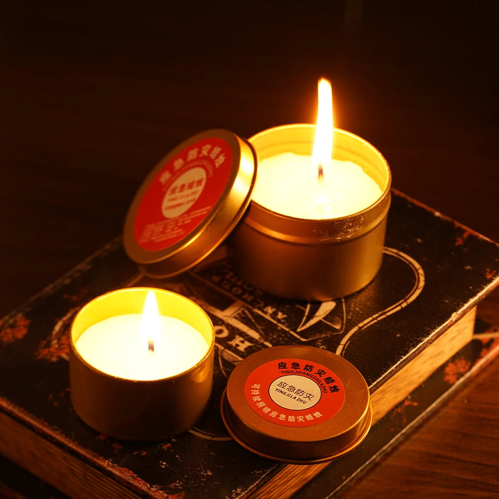 Windproof Smokeless Emergency Camping Candles