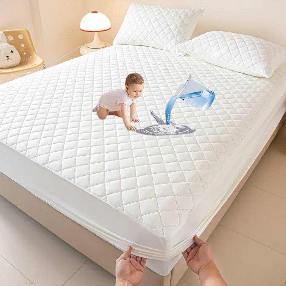 Waterproof Thick Mattress Cover – All Sizes