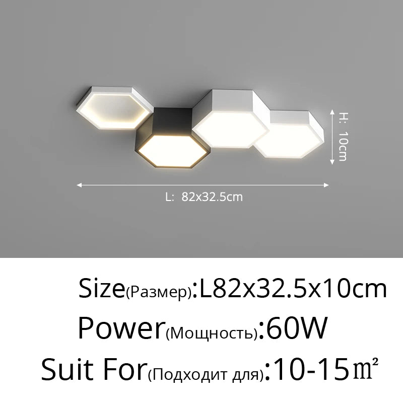 Luxurious LED Chandelier – Living Room Ceiling Light