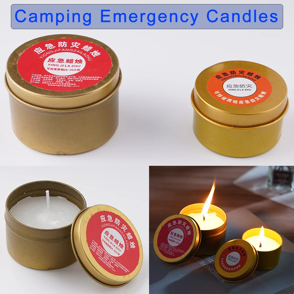 Emergency Camping Candles (Windproof)