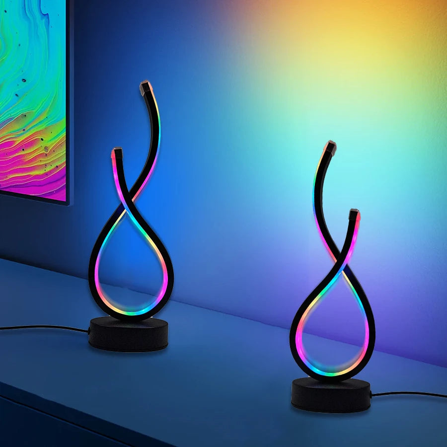 Modern USB LED Desk Lamp