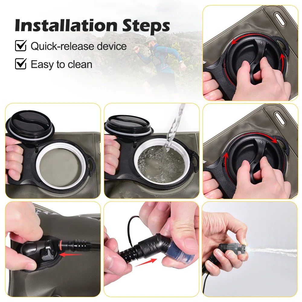 Foldable Water Bladder Hydration Pack