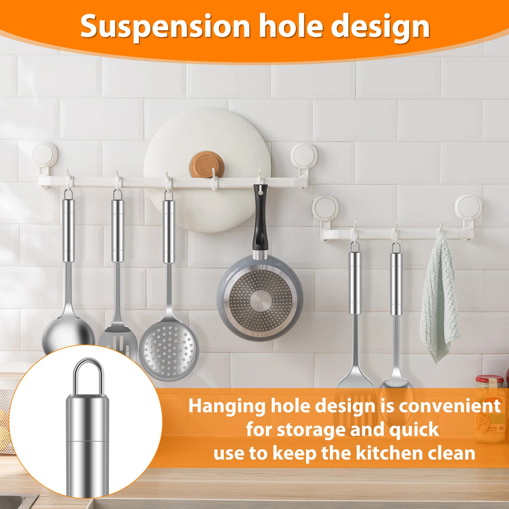 5-Piece Stainless Steel Cooking Utensils Set