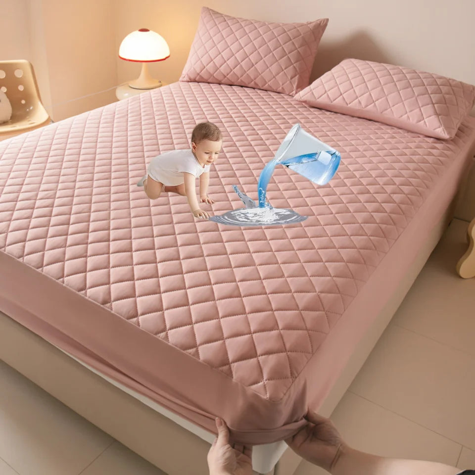 Waterproof Thick Mattress Cover – All Sizes
