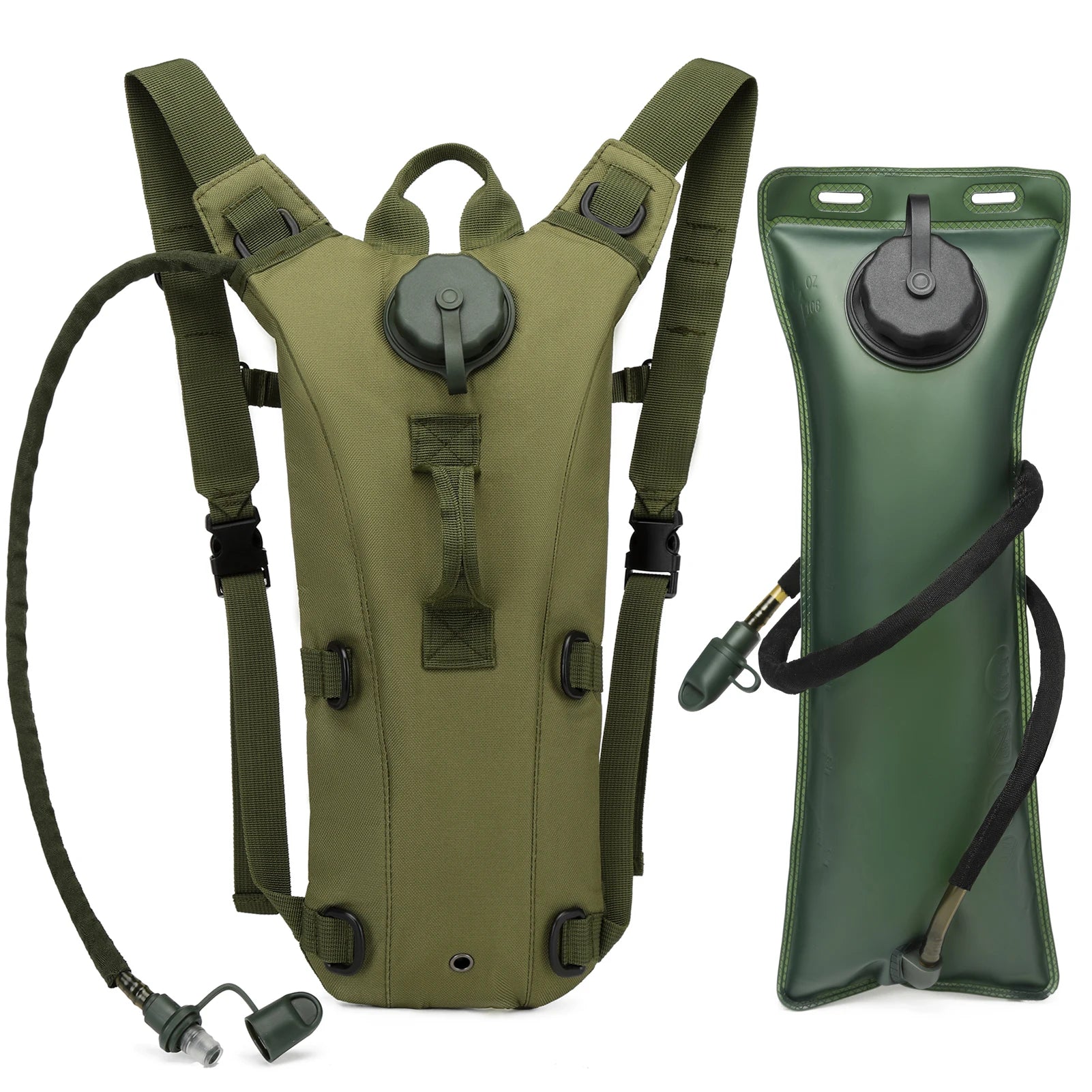 Tactical Military Hydration Pack – 3L Bladder