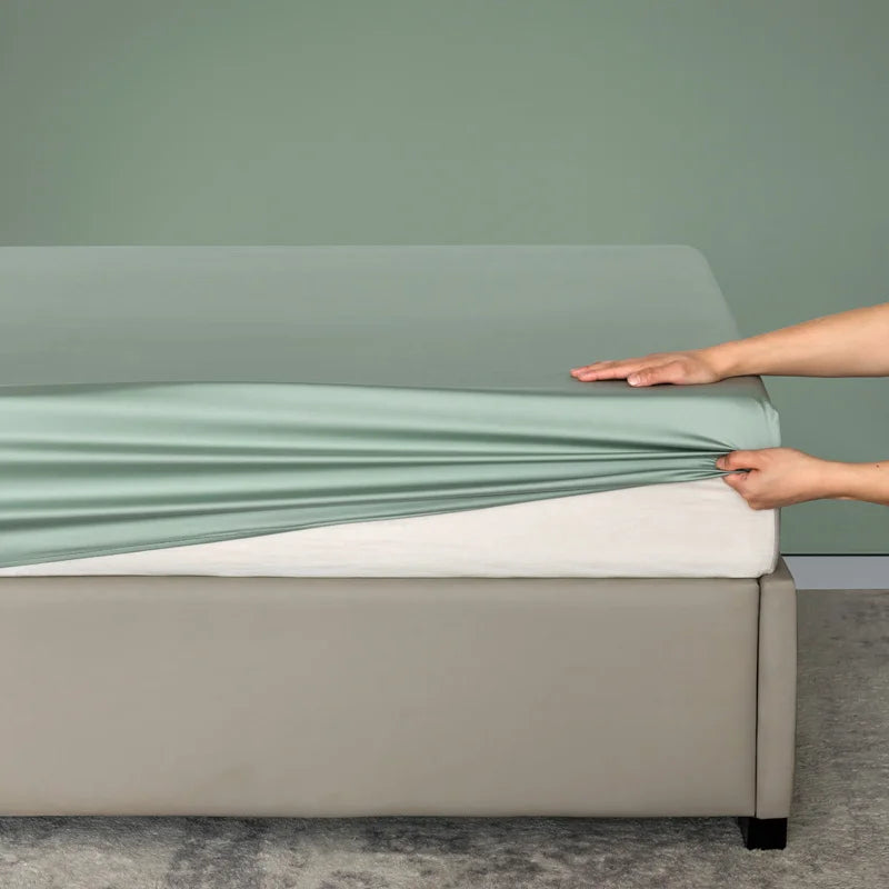 Organic Bamboo Silky Fitted Bed Sheet