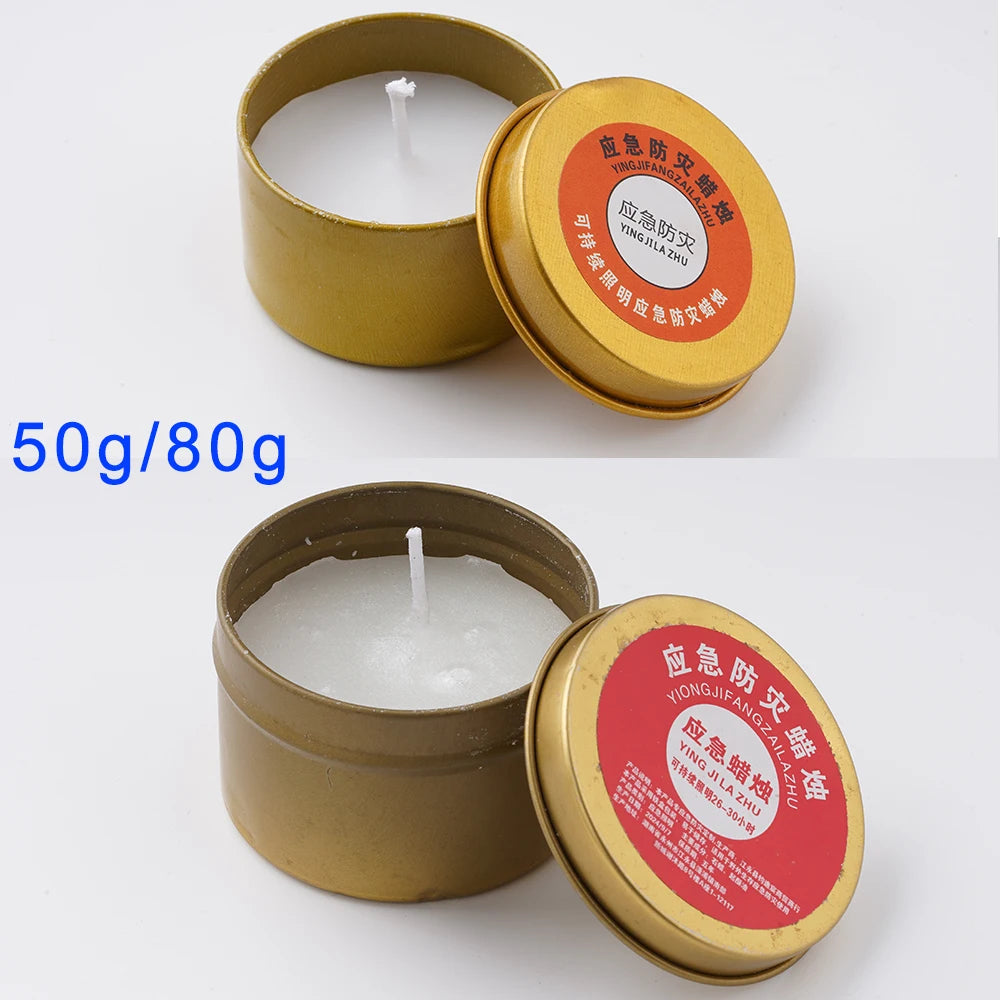 Windproof Smokeless Emergency Camping Candles
