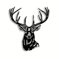 Elegant Deer Metal Wall Art