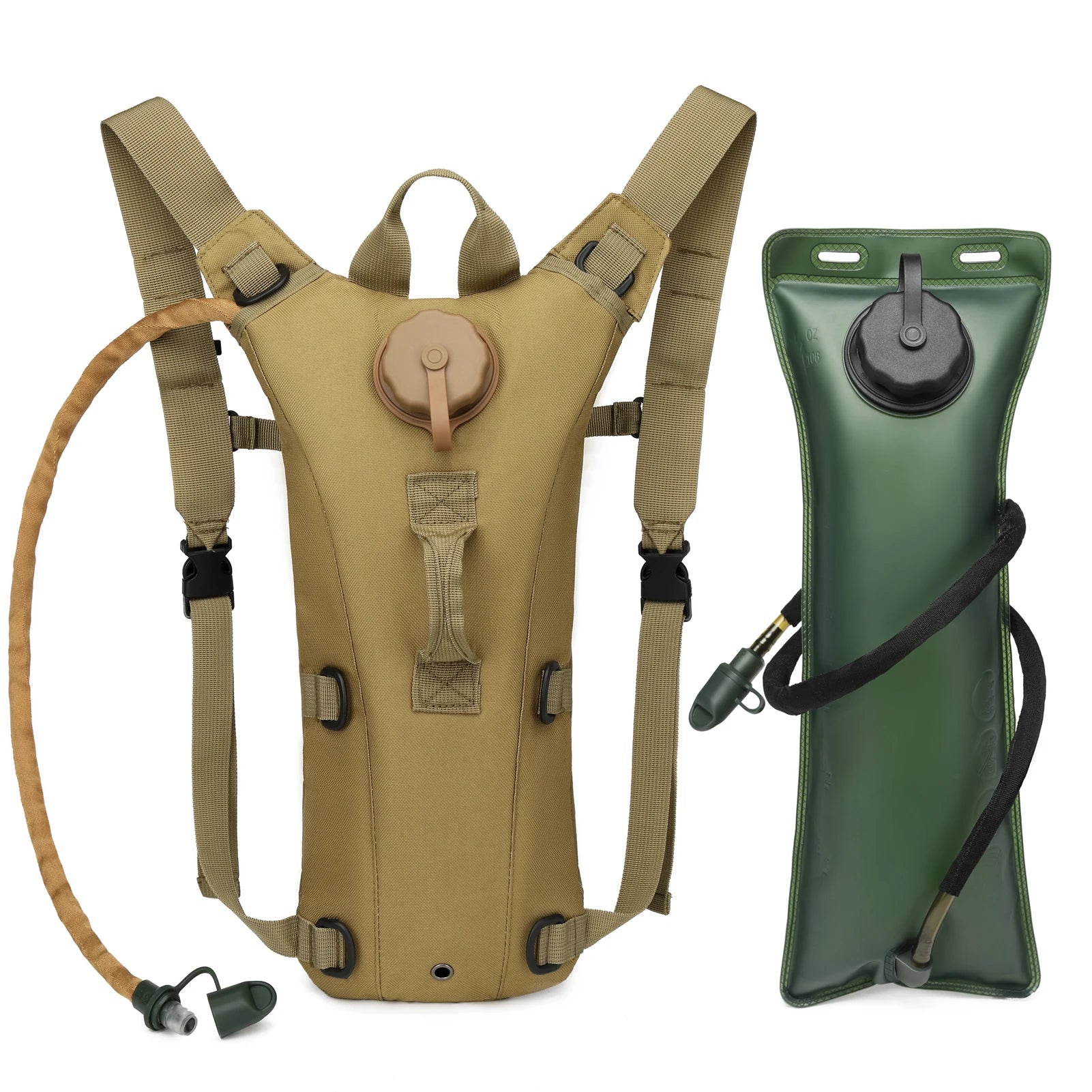 Tactical Military Hydration Pack – 3L Bladder
