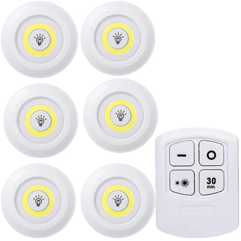 Dimmable LED Under Cabinet Light with Remote
