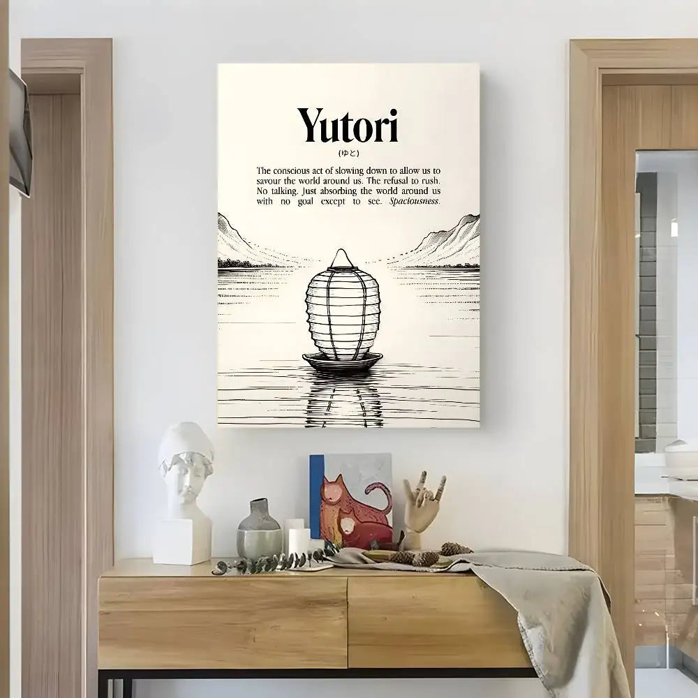 Life Attitude Quotes Waterproof Wall Poster