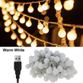 Outdoor Waterproof LED Festoon String Lights – Warm White