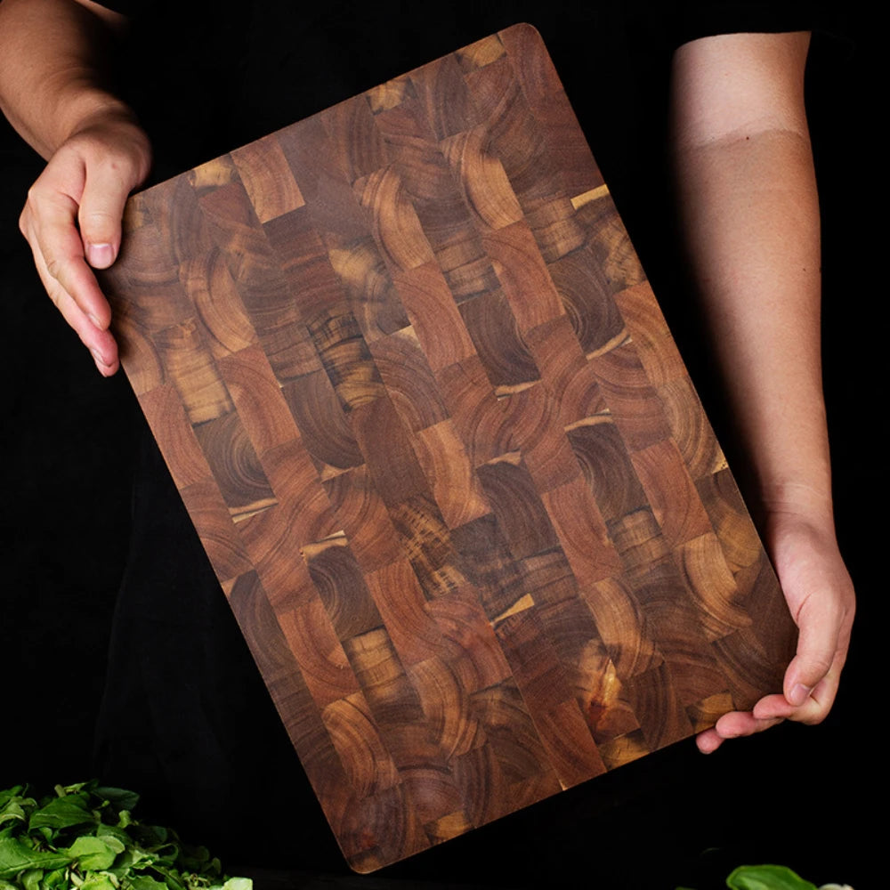 Acacia Wood Double-Sided Chopping Board