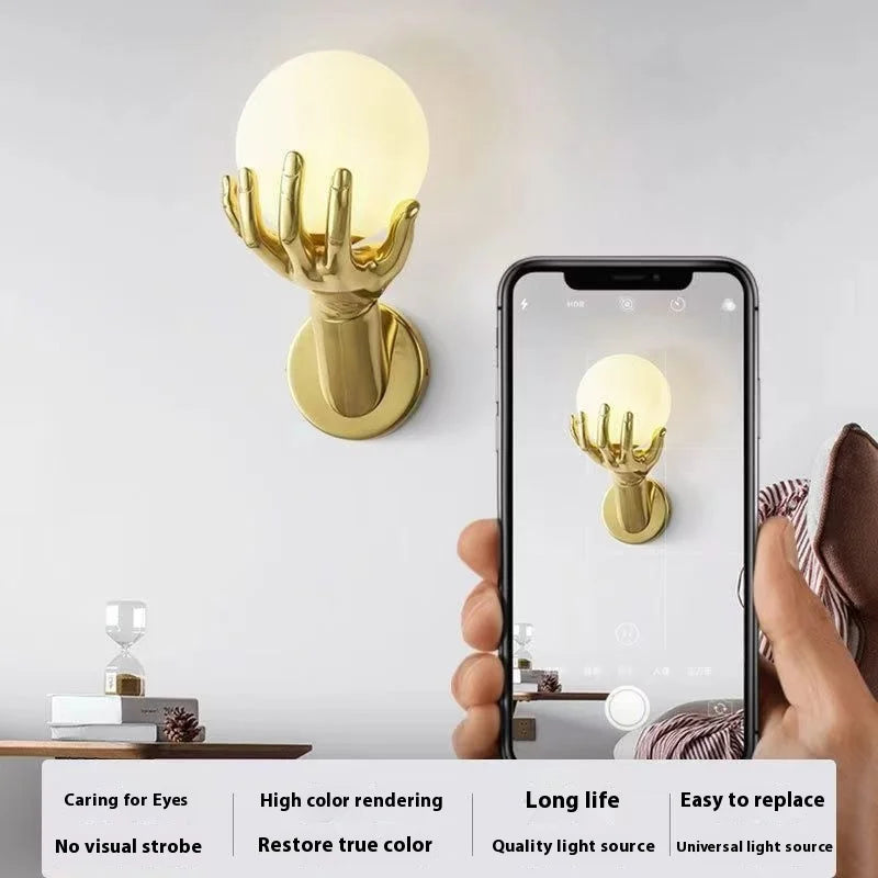 Bedside LED Wall Lamp – Bedroom Night Light