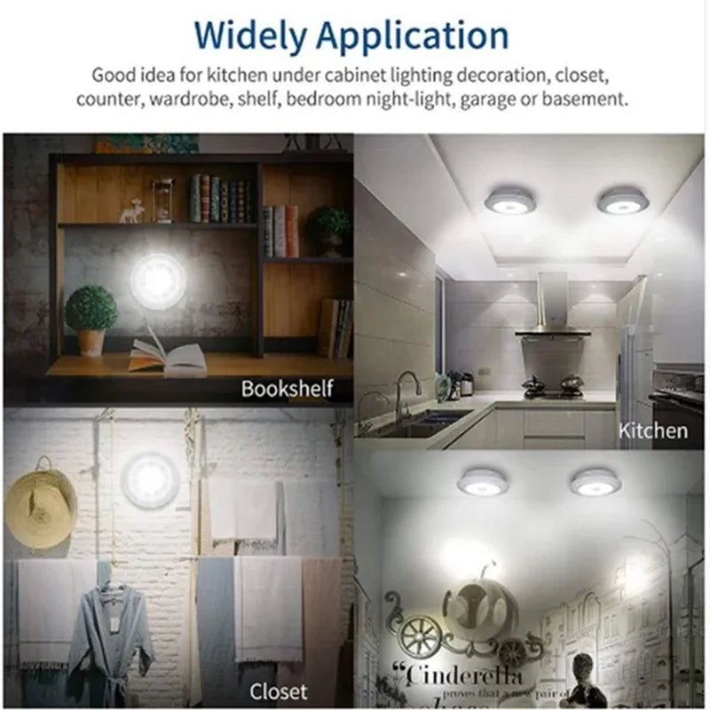 Dimmable LED Under Cabinet Light with Remote