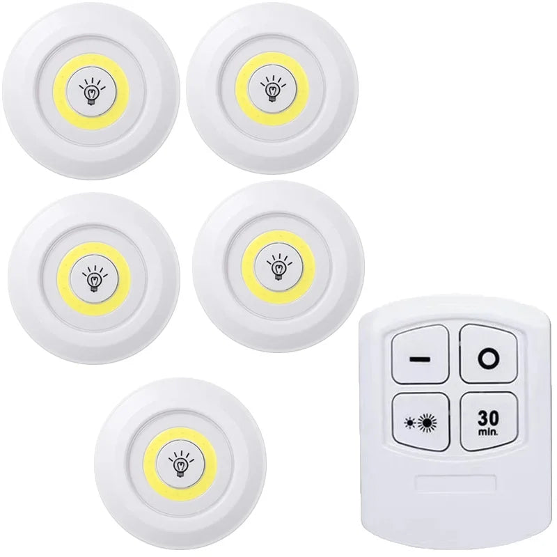 Dimmable LED Under Cabinet Light with Remote