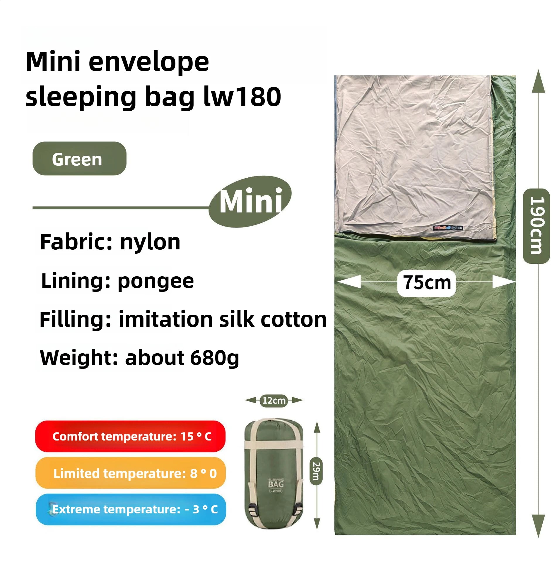 Mini Adult Sleeping Bag