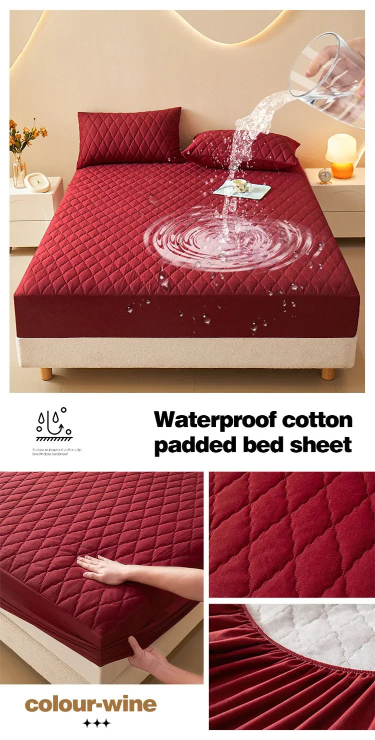 Waterproof Thick Mattress Cover – All Sizes