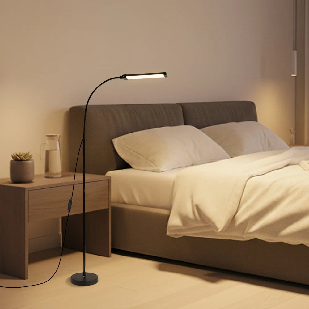 Dimmable LED Floor Lamp for Bedroom & Study