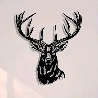 Elegant Deer Metal Wall Art