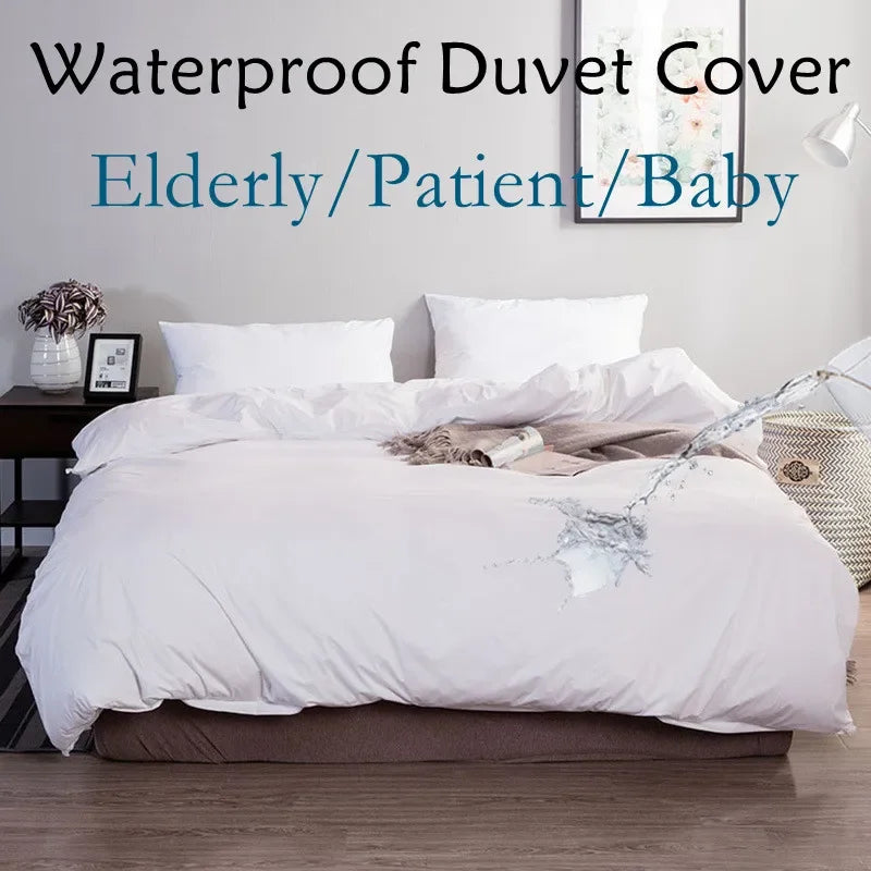 100% Waterproof Duvet Cover with Pillowcases
