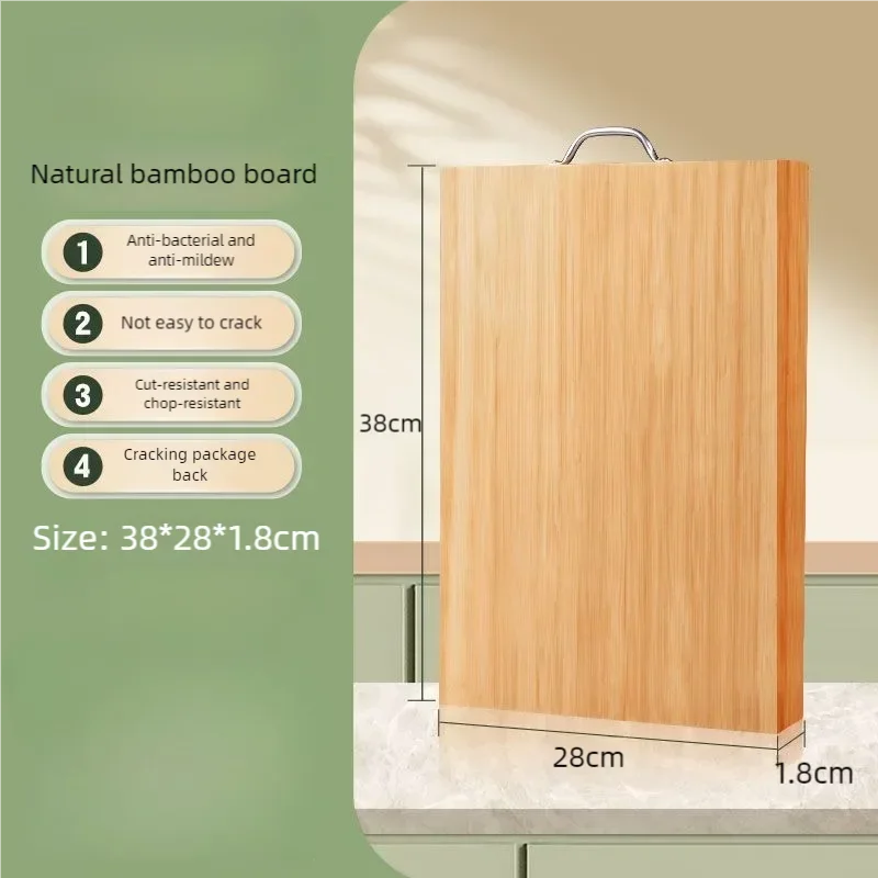 Bamboo Rectangular Solid Wood Cutting Board