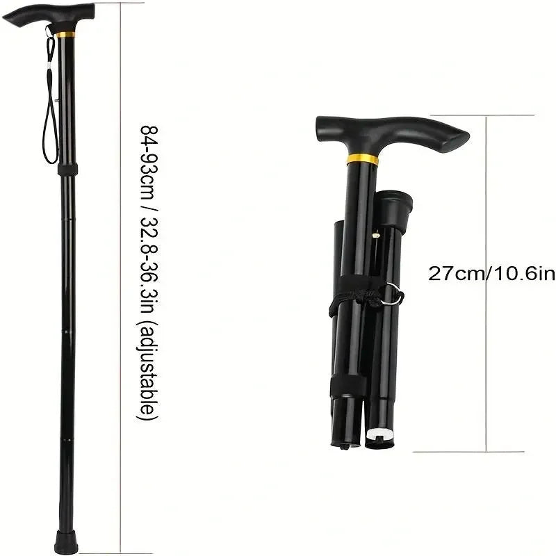 Telescopic Aluminium Hiking Walking Stick
